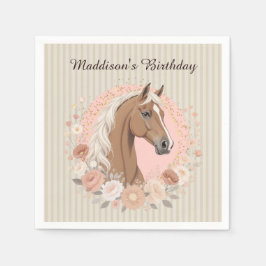 Saddle Up Horse Party Servet