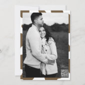 Saddle up Laatste Rodeo Westerne vrijgezellenfeest Kaart (Achterkant)