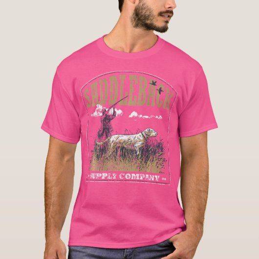 Saddleback Hunting Labrador Logo T-shirt (Voorkant)