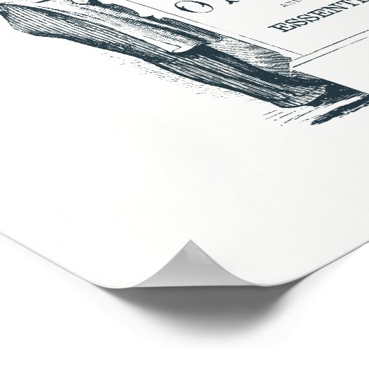 Saddleback Oysters afdrukken Poster (Hoek)