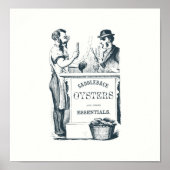 Saddleback Oysters afdrukken Poster (Voorkant)