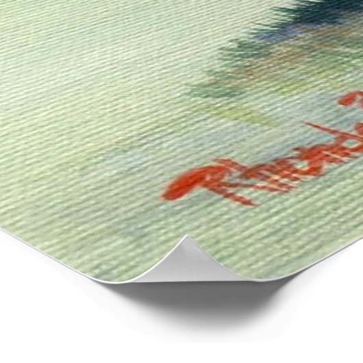 Saddlebred Elegance in Action Horse Portret Poster (Hoek)