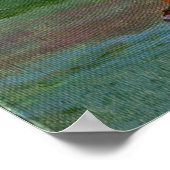 Saddlebred het Winning Pass Horse Portret Poster (Hoek)