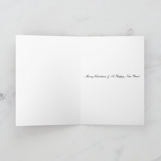 Saddlebred Horse Christmas Kaart (Binnen)