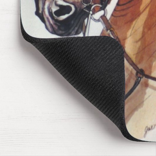 Saddlebred Horse Mousepad Muismat (Hoek)