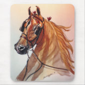 Saddlebred Horse Mousepad Muismat (Voorkant)