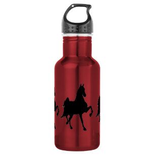 Saddlebred Horse Silhouette Waterfles