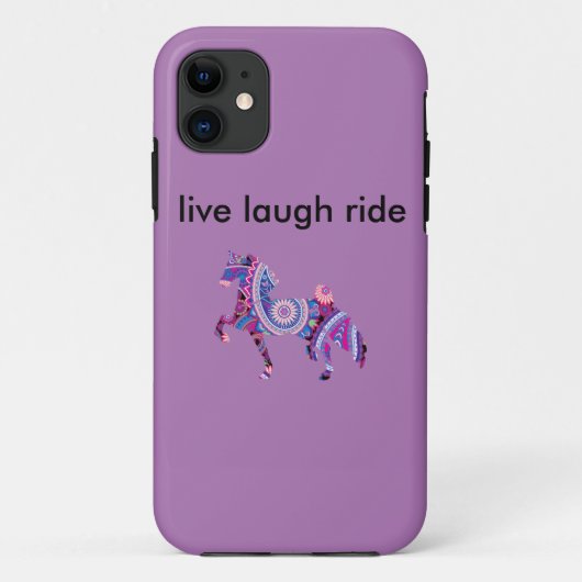 Saddlebred iPhone Case (Achterkant)