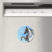 Saddlebred Paard Art Magnet (Insitu (Vaatwasser))