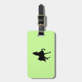Saddlebred Silhouette Bagagelabel (Voorkant verticaal)