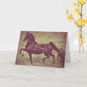 Saddlebred Song Kaart (Gele Bloem)
