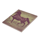 Saddlebred Song Tegeltje (Zijkant)