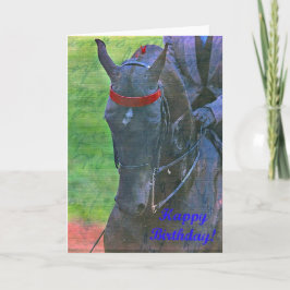Saddlebred Verjaardag Kaart