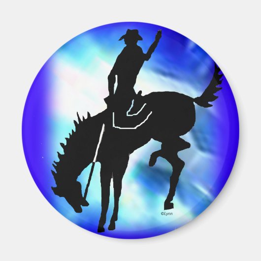 Saddlebronc 102 magneet (Voorkant)