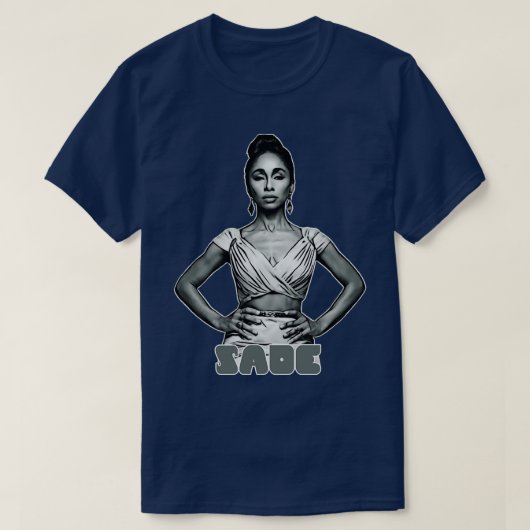 Sade 80s Fan Art T-shirt (Design voorkant)