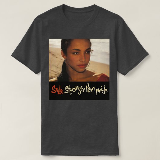 Sade Adu 1 T-shirt (Design voorkant)