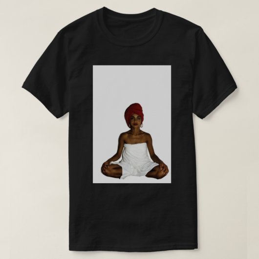 Sade Adu Art Print T-shirt (Design voorkant)