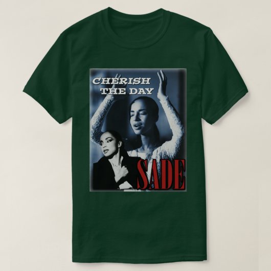 Sade Adu Cherish the Day T-shirt (Design voorkant)