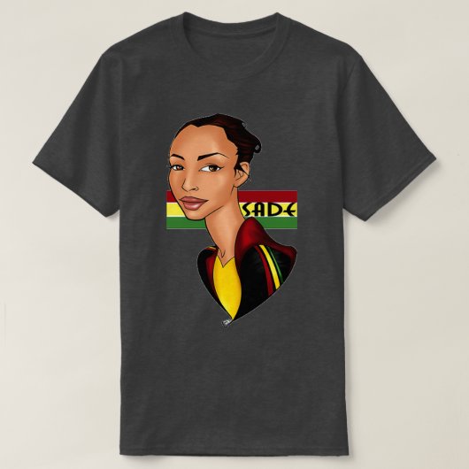 Sade Adu Jazz T-shirt (Design voorkant)