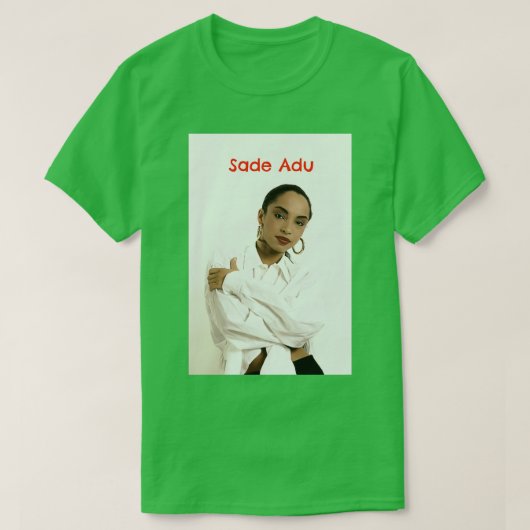 Sade Adu T-shirt (Design voorkant)