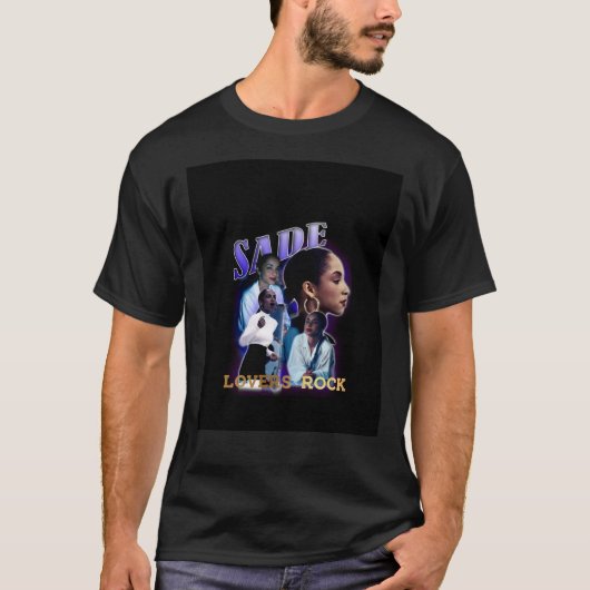 SADE bootleg T-shirt merch Graphic T-Shirt (Voorkant)