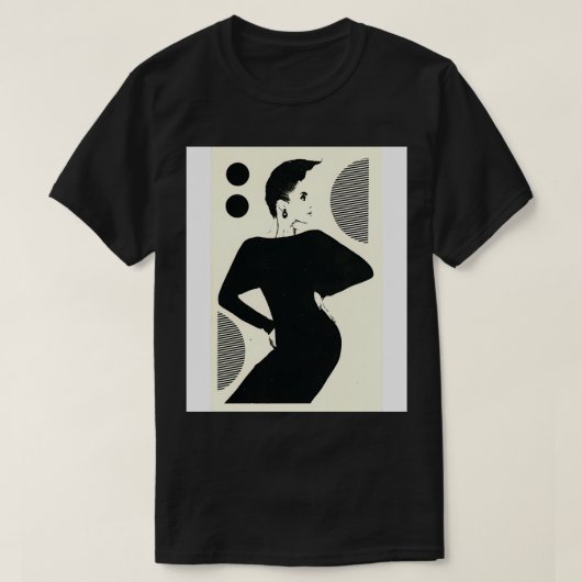 Sade Danceteria 1983 T-shirt (Design voorkant)