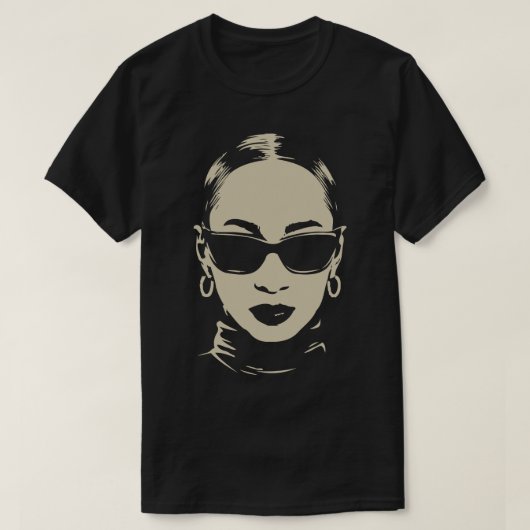 Sade Fan Art T-shirt (Design voorkant)