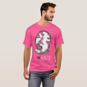 Sade Singer Portret kunst T-shirt (Voorkant volledig)