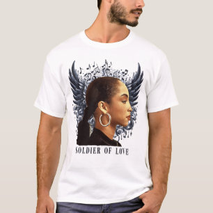 sade soldier of love music angel t-shirt
