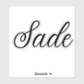 Sade Sticker (Vel)