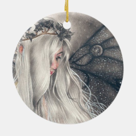 Sadeness gothic fairy Ornament (Achterkant)