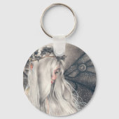 Sadeness gothic fairy Sleutelhanger (Voorkant)