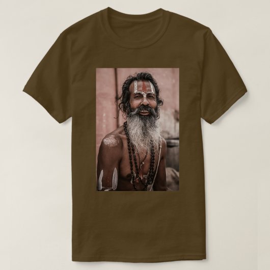 Sadhu in Varanasi T-shirt (Design voorkant)