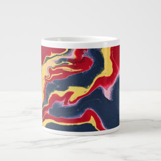 Sadie 1 Crazy Kleurrijke Abstract Drinkbeker Grote Koffiekop