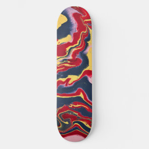 Sadie 1 Crazy Kleurrijke Abstract Skateboarddek Persoonlijk Skateboard