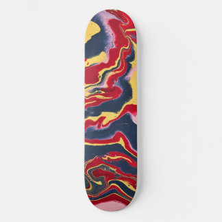 Sadie 1 Crazy Kleurrijke Abstract Skateboarddek Persoonlijk Skateboard
