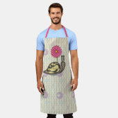 Sadie de Slak All-Over Print Schort (Gedragen)