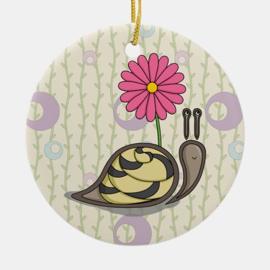 Sadie de Slak Ornament (Voorkant)