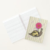 Sadie de Slak Spiraal Notebook Notitieboek (Binnen)