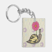 Sadie de Snail Acryl Sleutelhanger (Voorkant Links)