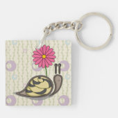 Sadie de Snail Acryl Sleutelhanger (Achterkant)