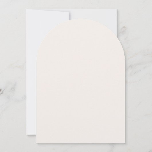 SADIE Elegante Minimalistische Lijnen Trouwen Kaart (Achterkant)