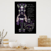 Sadie Gothic Faery Rules Poster (Keuken)
