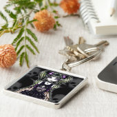 "Sadie" Gothic Skull Fly Fairy Sleutelhanger (Zijkant)