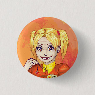 Sadie - kleine pin-back ronde button 3,2 cm