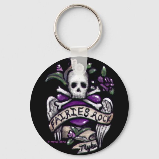 "Sadie" Punk Sleutelhanger (Voorkant)