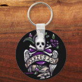 "Sadie" Punk Sleutelhanger (Voorkant)
