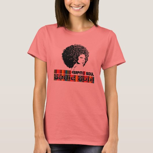 Sadie Soul ringer t-shirt (Voorkant)
