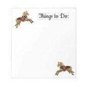 Sadie Spotted Horse Notitieblok (Voorkant)