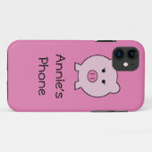 Sadie the Pink ~ Cute Girly Kawaii Case-Mate iPhone Case (Achterkant (horizontaal))